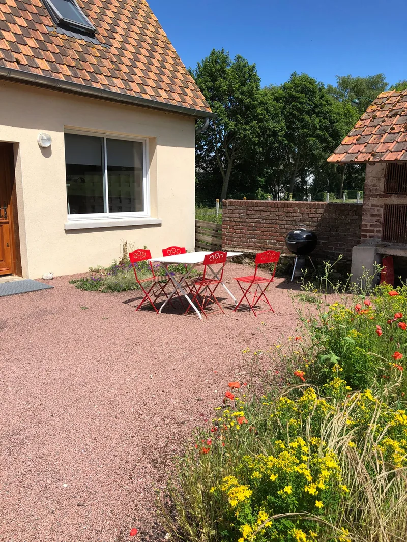 La terrasse et le jardin